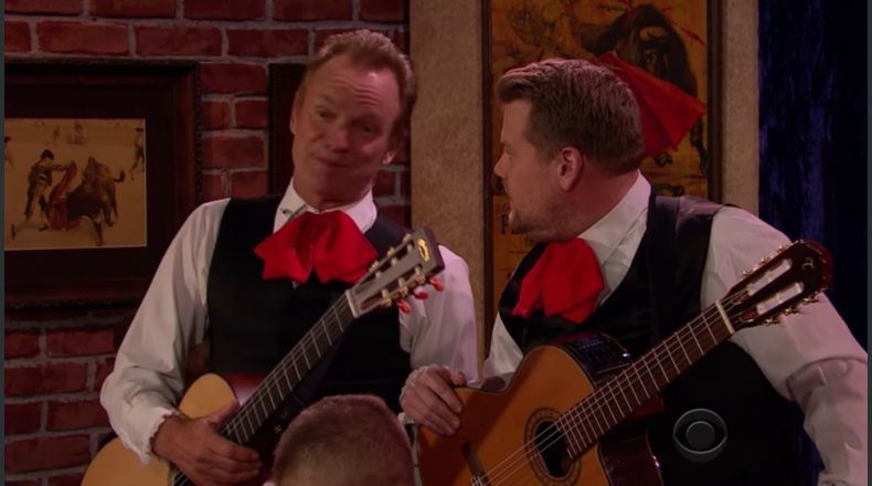 ¡También es mariachi! Mirá el imperdible sketch de Sting en televisión