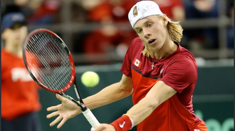 Denis Shapovalov le pegó al juez y Canadá fue descalificada de la Copa Davis