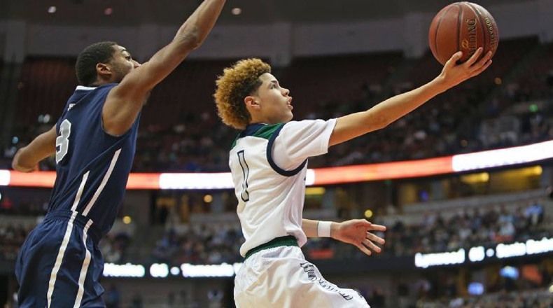 LaMelo Ball tiene 15 años y anotó 92 puntos en un partido de básquet colegial en EEUU