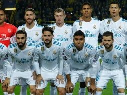 Borussia Dortmund vs Real Madrid - BOR08 DORTMUND (ALEMANIA) 26/09/2017.- Los futbolistas del Real Madrid posan para los fot�grafos antes de un encuentro ante el Borussia Dortmund, correspondiente a la fase de grupos de la Liga de Campeones en el estadio Signal Iduna Park, en Dortmund (Alemania), hoy, 26 de septiembre de 2017. EFE/FRIEDEMANN VOGEL