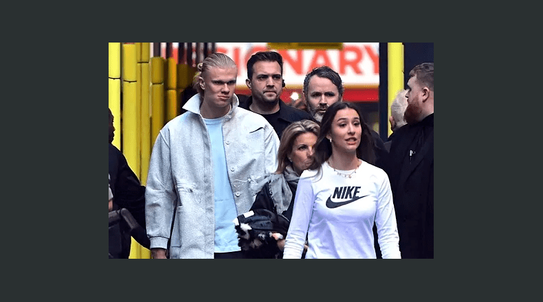 Haaland: la novia de toda la vida del vikingo que pudo ser del Madrid y ahora le amenaza